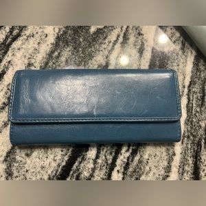 Peacock Blue HOBO Wallet